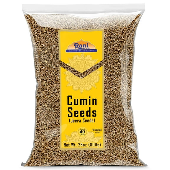 Rani Cumin Seeds Whole (Jeera) Spice 28oz (800g) ~ All Natural | Gluten Friendly | NON-GMO | Kosher | Vegan | Indian Origin