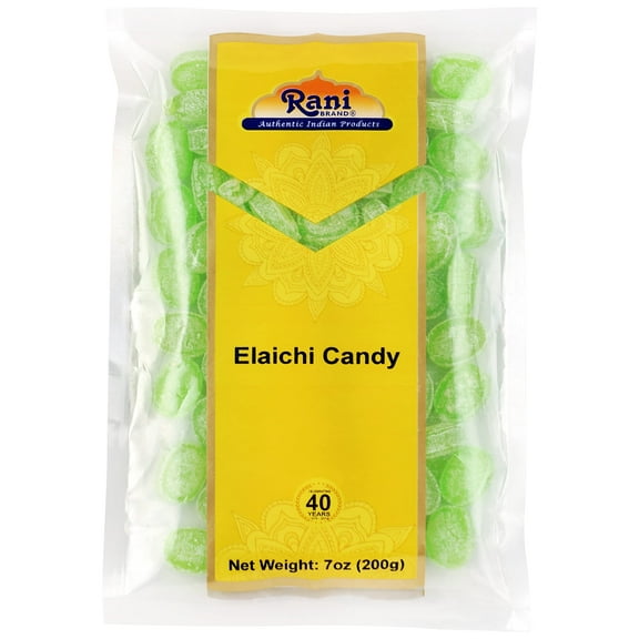 Rani Elaichi Candy 7oz (200g) ~ Indian Tasty Treats | Vegan | Gluten Friendly | NON-GMO | Indian Origin