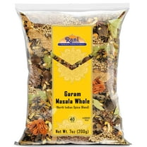 Rani Garam Masala Indian 11-Whole Spices Blend 7oz (200g) ~ All Natural | Vegan | Gluten Friendly | Salt Free | Non-GMO | Kosher | Indian Origin