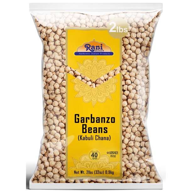 Rani Garbanzo Beans (Kabuli Chana) 32oz (2lbs) 907g All Natural