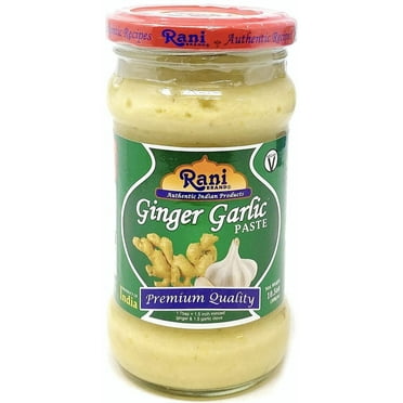 Rani Ginger Garlic Cooking Paste 10.58oz (300gm) ~ Vegan | Glass Jar | Gluten Free | NON-GMO | No Colors | Indian Origin
