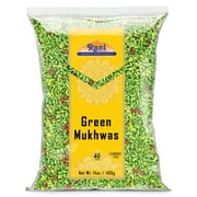 Rani Green Mukhwas (Special Digestive Treat) 14oz (400g) ~ Vegan | Indian Candy Mouth Freshener | Kosher