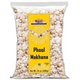 thumbnail image 1 of Rani Jumbo Phool Makhana (Fox Nut/Popped Lotus Seed) Plain Raw Uncooked 14oz (400g) ~ All Natural | Vegan | No Colors | Gluten Friendly | NON-GMO | Indian Origin, 1 of 9