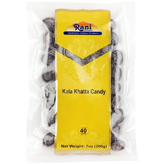 Rani Kala Khatta Candy 7oz (200g) ~ Indian Tasty Treats | Vegan | Gluten Friendly | NON-GMO | Indian Origin