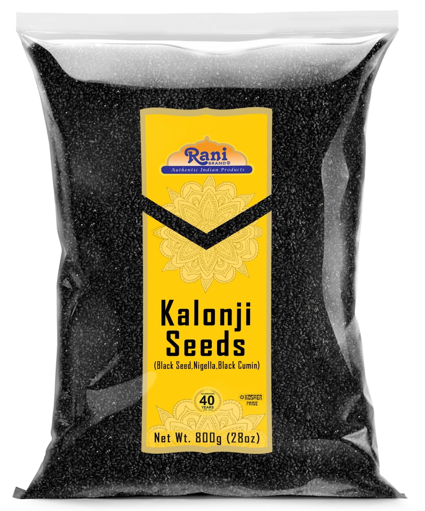 Rani Kalonji (Black Seed, Nigella Sativa, Black Cumin) Seeds 28oz (800g ...