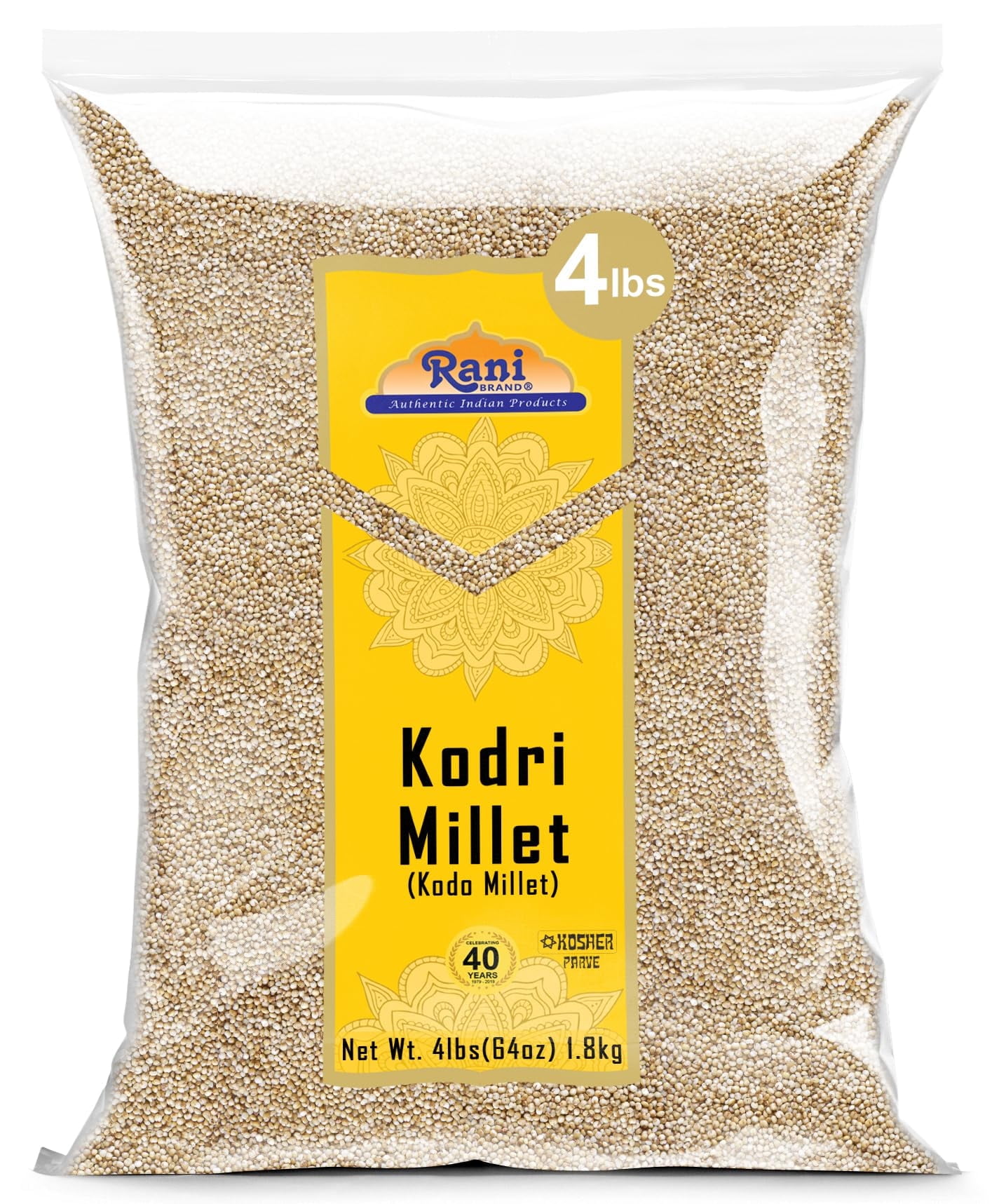 ☆millet☆ Rani Brand Polished Foxtail Millet 4 lb Ancient Grain Gluten