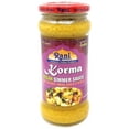 thumbnail image 1 of Rani Korma Vegan Simmer Sauce (Rich Coconut, Onion, Garlic & Spices) 14oz (400g) Glass Jar ~ Easy to Use | Vegan | No Colors | All Natural | NON-GMO | Gluten Free | Indian Origin, 1 of 5