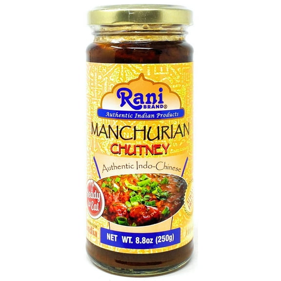 Rani Manchurian Chutney 8.8oz (250g) Glass Jar ~ No Colors | NON-GMO | Vegan | Gluten Free | Indian Origin