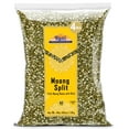 thumbnail image 1 of Rani Moong Split (Split Mung Beans with Skin) Lentils Indian 64oz (4lbs) 1.81kg Bulk ~ All Natural | Gluten Friendly | Non-GMO | Kosher | Vegan | Indian Origin, 1 of 5