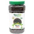 thumbnail image 1 of Rani Organic Black Rice Extra Long Aged 56oz (3.5lbs) 1.59kg Bulk PET Jar ~ All Natural | Gluten Friendly | Vegan | Indian Origin | Kosher | Export Quality | USDA Certified Organic, 1 of 8