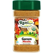 Rani Organic Garam Masala (7-Spice North Indian Spices Blend) 3oz (85g) PET Jar ~ All Natural | Salt-Free | Vegan | Gluten Friendly | NON-GMO | Indian Origin | USDA Certified Organic