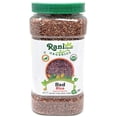 thumbnail image 1 of Rani Organic Red Rice Extra Long Aged 56oz (3.5lbs) 1.59kg PET Jar ~ All Natural | Gluten Friendly | Vegan | Indian Origin | Kosher | Export Quality | USDA Certified Organic, 1 of 3