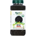 thumbnail image 1 of Rani Organic Urid/Urad Whole Black (Matpe Beans With Skin) Indian Lentils 32oz (2lbs) 908g PET Jar ~ All Natural | Vegan | Gluten Friendly | NON-GMO | Indian Origin | USDA Certified Organic, 1 of 9