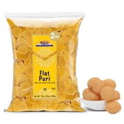 Rani Pani Puri Coins 32oz (2lbs) 907g, Bulk Pack 330-335 Coins ~ Uncooked, Microwaveable wheat and Semolina Coins ~ All Natural | Vegan | NON-GMO | Kosher