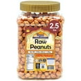 thumbnail image 1 of Rani Peanuts, Raw Whole With Skin (uncooked, unsalted) 40oz (2.5lbs) 1.14kg Bulk PET Jar ~ All Natural | Vegan | Gluten Friendly | Fresh Product of USA ~ Spanish Grade Groundnut / Red-skin, 1 of 6