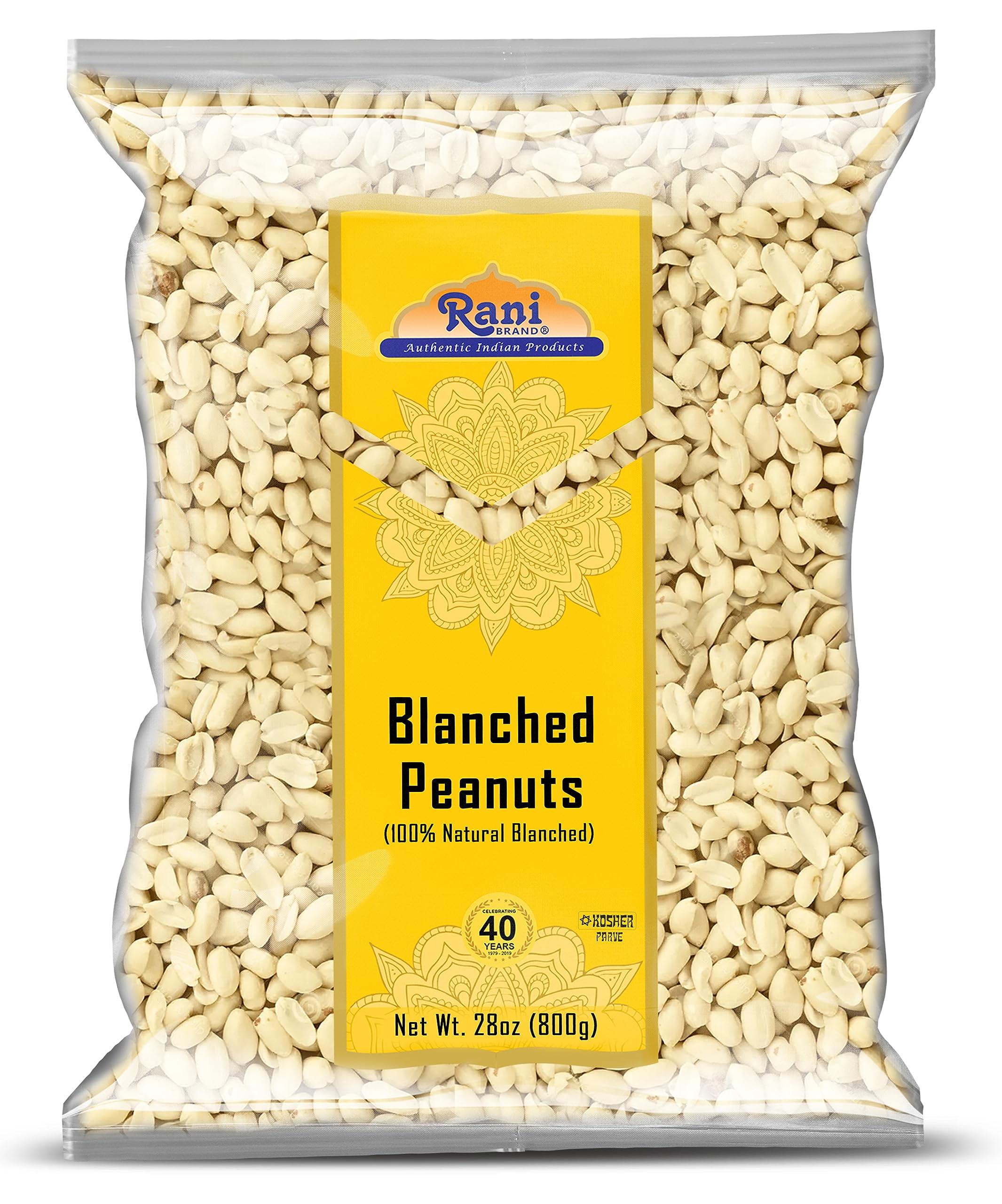 Rani Skinless Raw Groundnuts 28oz (800g) ~ Vegan, Gluten Friendly ...