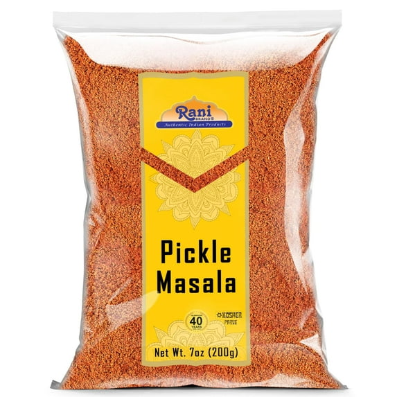 Rani Pickle (Achar) Masala Natural Indian Spice Blend 7oz (200g) ~ All Natural | Vegan | Gluten Friendly | NON-GMO | No colors | Indian Origin