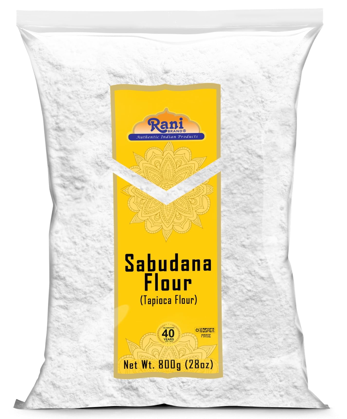 Rani Sabudana Flour (Tapioca/Sago Flour) 28oz (1.75lbs) 800g ~ All ...