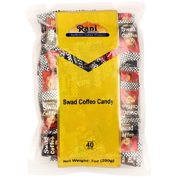 Rani Swad Coffeo Candy 7oz (200g) Individually Wrapped ~ Indian Tasty Treats | Vegan | Gluten Friendly | NON-GMO | Indian Origin