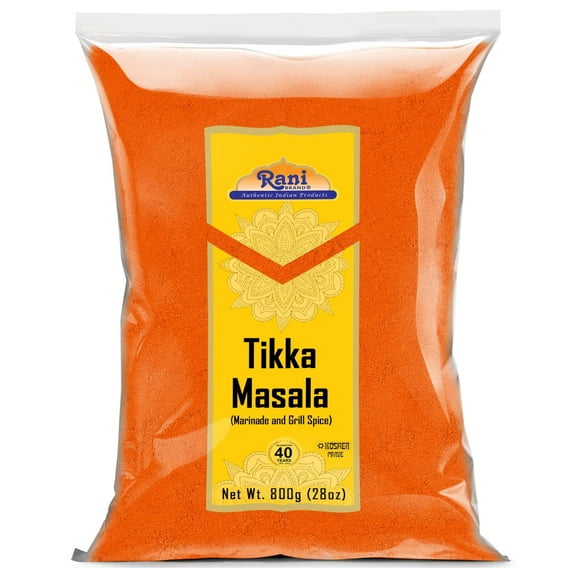Rani Tikka Masala Indian 7-Spice Blend 28oz (800g) ~ All Natural | Salt-Free | Vegan | No Colors | Gluten Friendly | NON-GMO | Kosher | Indian Origin
