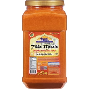 Rani Tikka Masala Indian 7-Spice Blend 80oz (5lbs) 2.27kg Bulk PET Jar ~ All Natural | Salt-Free | Vegan | No Colors | Gluten Friendly | NON-GMO | Kosher | Indian Origin