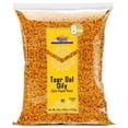 thumbnail image 1 of Rani Toor Dal (Split Pigeon Peas) Oily, 128oz (8lbs) 3.63kg Bulk ~ All Natural | Gluten Friendly | NON-GMO | Kosher | Vegan | Indian Origin, 1 of 8