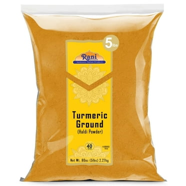 Terra Madre Organic Turmeric Powder – 10 KG Bulk, Curcuma Longa, Vacuum Packed
