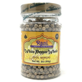 Yupanqui White Pepper Grinder 3.5oz, Most Exotic White Peppercorns