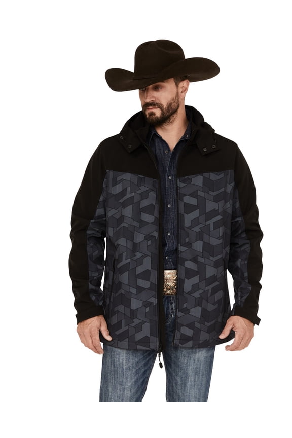 Men's 45&Reg; Barrier Hooded Softshell Jacket Charcoal