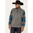 thumbnail image 1 of Rank 45 Men's 45&Reg; Morocco Color Block 1/4 Zip Pullover - RMSU24SW79-CH   US, 1 of 4