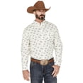 thumbnail image 1 of Rank 45 Men's 45&Reg; Roughstock Paisley Geo Print Long Sleeve Button-Down Cream, 1 of 4