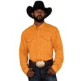 thumbnail image 1 of Rank 45 Men's 45&Reg; Solid Roughie Tech Long Sleeve Snap Western Shirt - GOLD XX-, 1 of 4