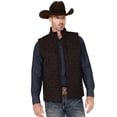 thumbnail image 1 of Rank 45 Men's 45&Reg; Southwestern Print Softshell Vest Chocolate, 1 of 4
