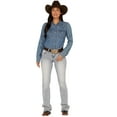 thumbnail image 1 of Rank 45 Women's 45&Reg; Light Wash Mid Rise Bootcut Riding Jeans - RWSP22J2-LTW 31W x 34L, 1 of 4