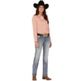 thumbnail image 1 of Rank 45 Women's 45&Reg; Medium Wash Mid Rise Straight Riding Jeans - RWSP22J1 33W x 32L, 1 of 4