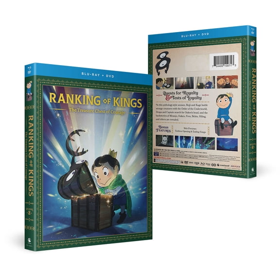 Ranking of Kings: Treasure Chest of Courage S2 (Blu-ray/DVD) New