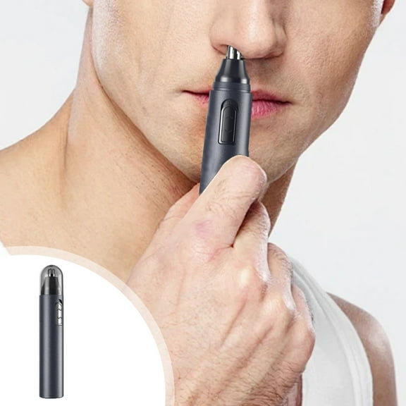 Ranliy Ear and Nose Hair Clippers Special-Purpose No Pain Eyebrow and Facial Hair Nose Hair Clippers for Men and Women Double Marginal Blade Easy to Clean