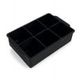 thumbnail image 1 of Ranliy Ice Molds, Cube Trays Silicone, 4-Cell Old Fashioned Big Silicone Ice Mold for Cocktail, Whiskey Cocktail Bourbon Soups Frozen Treats, Stackable Flexible Safe, 4.3"X4.7", 1 of 1