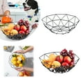 thumbnail image 1 of Ranliy Metal Wire Countertop Fruit Basket Bowl, Iron Arts Fruit Storage Baskets, Vegetable Bowls for Fruits, Veggies, Snacks, Home Decor, Table Centerpieces, 1 of 5