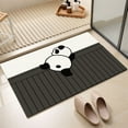 Ranliy Pandas Diatom Mud Carpet Absorbs Water Quickly Dirt Resistants