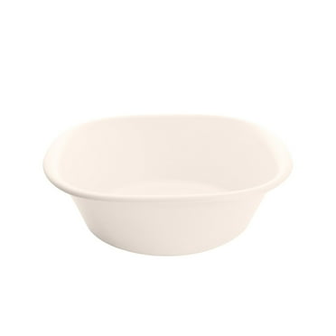 Ranliy Plastic Wash Basin, Stackable Camping Dishpan, Portable Vegetable Fruit Dish Tub, Small Multipurpose Washtub for Face Cleansing, Home Kitchen Sink Outdoor Indoor