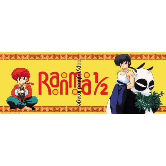 Ranma 1/2 Poster Scroll Banner 36x14 Unframed, Age: Adults, Rectangle AB Posters