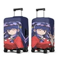thumbnail image 1 of Ranma 1/2 Travel Luggage Cover Suitcase Protector Washable Elastic Suitcase Baggage Cover Anti-scratch for Wheeled Suitcase Fits 18-32 Inch Luggage (Excluding luggage), 1 of 7