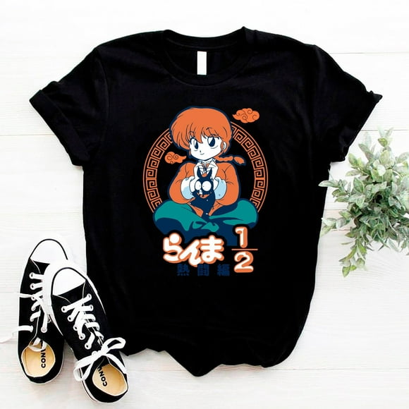 Ranma Anime Shirt, Saotome Manga Shirt, Ryoga Hibiki, Genma, Japanese Weeb Unisex Tee