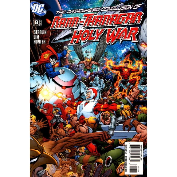 Rann/Thanagar Holy War #8 VF ; DC Comic Book