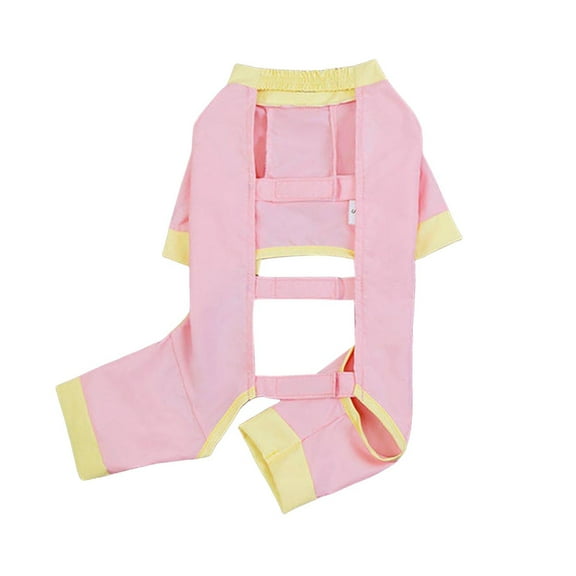 Ranphy Cool Pet Pants Spandex Anti Dirt Backless Jumpsuit for XSmall Small Dog Cat Summer Clothes