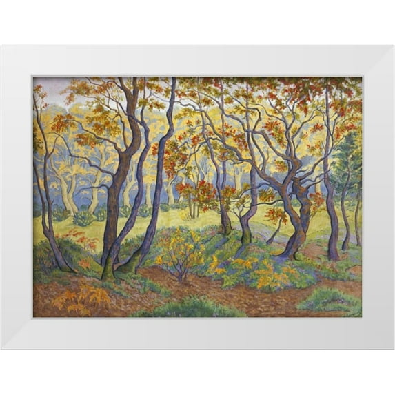 Ranson, Paul 18x14 White Modern Wood Framed Museum Art Print Titled - The Clearing
