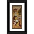 thumbnail image 1 of Ranson, Paul 8x14 Black Ornate Wood Framed with Double Matting Museum Art Print Titled - Femmes Aux Champs, 1 of 4