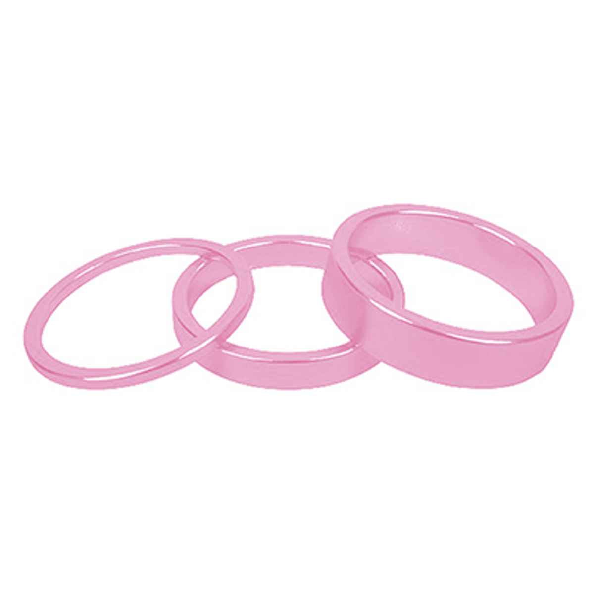 Rant Stack Em Headset Spacers 1-1/8in Pepto Pink - Walmart Business ...