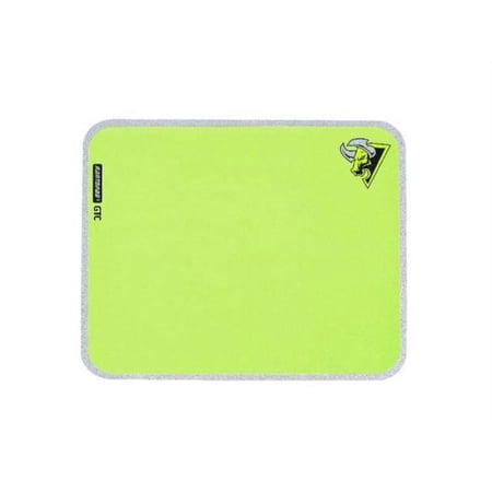 Rantopad GTC Plastic Gaming Mousepad - Anti-slip Rubber Bottom, Smooth & Durable Frosted Resin Surface, Pro Gaming Essential, Made for Optical Mice, Medium Size 9x8x0.06 in - Yellow